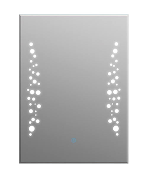 PVC-bakplate, PVC-ramme, jernramme, lærramme, aluminiumsramme kan lages. Vanntett høykvalitets intelligent berøringssensor Fargeskiftende LED-lys Smart baderomsspeil JH-D925